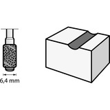 Dremel Schleifband-Set 770B-02 Ø 6,4 mm, Schleifblatt 48 Stück, Schaft Ø 3,2 mm