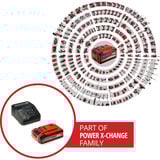 EINHELL Power X-Change Akku-Bohrhammer TE-HD 18 Li, 18Volt rot/schwarz, Li-Ion Akku 4,0 Ah Plus, mit Bohrer-Meißel-Set