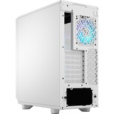 Fractal Design Meshify 2 Compact RGB White TG Clear Tint, Tower-Gehäuse weiß, Tempered Glass