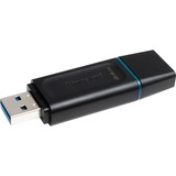 Kingston DataTraveler Exodia 64 GB, USB-Stick schwarz/türkis, USB-A 3.2 Gen 1