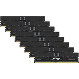 Kingston FURY DIMM 128 GB DDR5-5600 (8x 16 GB) Octa-Kit ECC, Arbeitsspeicher schwarz, KF556R28RBEK8-128, Renegade Pro, Registred, INTEL XMP, AMD EXPO