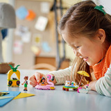 LEGO 42658 Friends Poolparty mit Einhorn und Flamingo, Konstruktionsspielzeug 