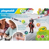 PLAYMOBIL 71376 Color Rennauto, Konstruktionsspielzeug 