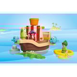 PLAYMOBIL 71769 Junior & Disney: Peter Pans Piratenschiff mit Wassersrpitzspaß, Konstruktionsspielzeug 