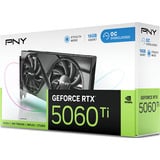 PNY GeForce RTX 5060 Ti OC 16GB, Grafikkarte DLSS 4, 3x DisplayPort, 1x HDMI 2.1