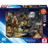 Schmidt Spiele Thomas Kinkade Studios: DC - Batman Gotham City, Puzzle schwarz, 1000 Teile