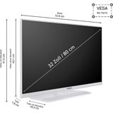 Telefunken XF32VP750M-W, LED-Fernseher 80 cm (32 Zoll), weiß, FullHD, Triple Tuner, SmartTV, VIDAA Betriebssystem
