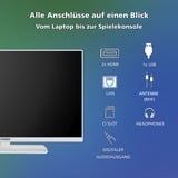 Telefunken XF32VP750M-W, LED-Fernseher 80 cm (32 Zoll), weiß, FullHD, Triple Tuner, SmartTV, VIDAA Betriebssystem