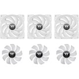 Thermaltake SWAFAN EX12 RGB PC Cooling Fan White TT Premium Edition, Gehäuselüfter weiß, 3er Pack, inkl. Controller