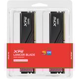 ADATA DIMM 32 GB DDR5-6000 (2x 16 GB) Dual-Kit, Arbeitsspeicher schwarz, AX5U6000C3616G-DTLABBK, XPG Lancer Blade, INTEL XMP, AMD EXPO