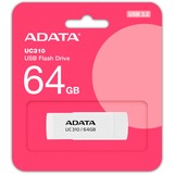 ADATA UC310 64 GB, USB-Stick weiß, USB-A 3.2 Gen 1