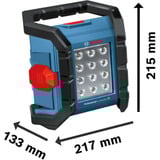 Bosch 18V Profi Set, 5 Werkzeuge (GBH 18V-26, GSB 18V-65, GSA 18V-LI, GWS 18V-11, GLI 18V-1200 C), Werkzeug-Set blau, 3x Li-Ion Akku 5,0Ah, in XL-BOXX