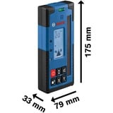 Bosch Professional Laser-Empfänger LR 60 Professional + Halterung blau/schwarz