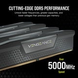 Corsair DIMM 16 GB DDR5-5200 (2x 8 GB) Dual-Kit, Arbeitsspeicher schwarz, CMK16GX5M2B5200C40, Vengeance