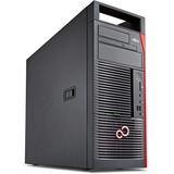 Fujitsu Workstation CELSIUS M7010 (VFY:M7010W18AMIN), PC-System schwarz/rot, Windows 11 Pro 64-Bit