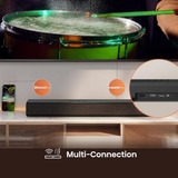 Hisense HS1000 Soundbar schwarz, Bluetooth, HDMI, USB, AUX, Optisch