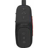 JBL GO 5, Lautsprecher schwarz, Bluetooth, Ambient-Randbeleuchtung, IP68