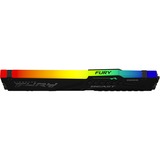 Kingston FURY DIMM 32 GB DDR5-5200  , Arbeitsspeicher schwarz, KF552C40BBA-32, FURY Beast RGB, INTEL XMP