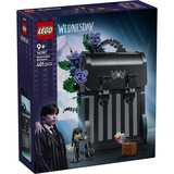 LEGO 76787 Wednesday Wednesdays Rucksack, Konstruktionsspielzeug 
