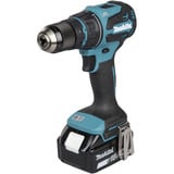 Makita Akku-Bohrschrauber mit Wechselkopfsystem DDF491Z, 18Volt blau/schwarz, ohne Akku und Ladegerät, mit Schnellspannbohrfutter