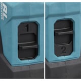 Makita Akku-Bohrschrauber mit Wechselkopfsystem DDF491Z, 18Volt blau/schwarz, ohne Akku und Ladegerät, mit Schnellspannbohrfutter
