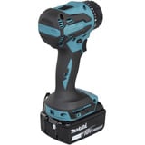 Makita Akku-Bohrschrauber mit Wechselkopfsystem DDF491Z, 18Volt blau/schwarz, ohne Akku und Ladegerät, mit Schnellspannbohrfutter