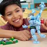 Mattel MEGA Pokémon Machomei, Konstruktionsspielzeug Bauspielzeug-Set mit einer beweglichen Figur