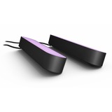 Philips HUE White & Color Ambiance Play Lightbar, LED-Leuchte schwarz, Doppelpack