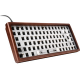 Sharkoon SKILLER SGK50 S3 Wood Barebone, Gaming-Tastatur holz
