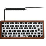 Sharkoon SKILLER SGK50 S3 Wood Barebone, Gaming-Tastatur holz