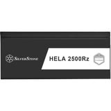 SilverStone HELA 2500R, PC-Netzteil schwarz, 4x 12-Pin High Power GPU, 7x PCIe, Kabel-Management, 2500 Watt