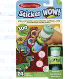 Spin Master Melissa & Doug - Sticker WOW! Dinosaurier Aufkleberstempel & Block, Basteln 
