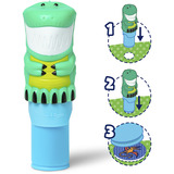 Spin Master Melissa & Doug - Sticker WOW! Dinosaurier Aufkleberstempel & Block, Basteln 