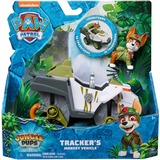 Spin Master Paw Patrol Jungle Pups - Affen-Fahrzeug mit Tracker-Figur, Spielfahrzeug 