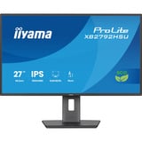 iiyama Prolite XB2792HSU-B1, LED-Monitor 68.6 cm (27 Zoll), schwarz (matt), FullHD, IPS, HDMI, DP, USB-Hub, Verstellbarer Standfuß, 120Hz Panel