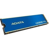 ADATA LEGEND 710 256 GB, SSD blau/gold, PCIe 3.0 x4, NVMe 1.4, M.2 2280