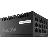 ASUS Pro WS 1600W Platinum, PC-Netzteil schwarz, 2x 12 Pin High Power GPU, 4x PCIe, Kabelmanagement, 1600 Watt
