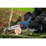 Bosch Akku-Astsäge GKE 18V-20 Prodessional solo, 18Volt, Kettensäge blau, ohne Akku und Ladegerät
