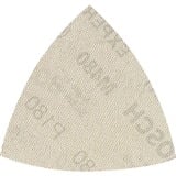 Bosch Professional Expert M480 Netzstruktur-Schleifblatt 93mm, K180 5 Stück, für Deltaschleifer