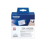 Brother Endlos-Etikett (Papier) DK-44205, Schriftband weiß