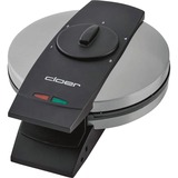 Cloer Waffelautomat 1639SR, Waffeleisen edelstahl