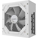 GIGABYTE GP-UD850GM PG5 ICE, PC-Netzteil weiß, 1x 12VHPWR, 3x PCIe, Kabel-Management, 850 Watt