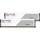 G.Skill DIMM 32 GB DDR5-5600 (2x 16 GB) Dual-Kit, Arbeitsspeicher weiß, F5-5600J3036D16GX2-RS5W, Ripjaws S5, INTEL XMP