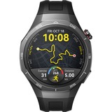 Huawei Watch GT5 PRO 46mm (Vili-B29F), Smartwatch grau, Gehäuse aus Titan und Keramik, schwarzes Fluorelastomerarmband