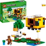 LEGO 21241 Minecraft Das Bienenhäuschen, Konstruktionsspielzeug 