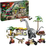 LEGO 76973 Jurassic World Raptor & Titanosaurus: Große Fährtensuche, Konstruktionsspielzeug 