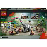 LEGO 76973 Jurassic World Raptor & Titanosaurus: Große Fährtensuche, Konstruktionsspielzeug 