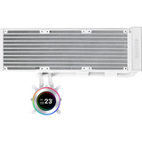Lian Li HydroShift II LCD-C 360N, Wasserkühlung weiß
