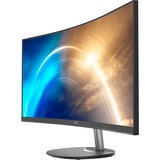 MSI PRO MP341CQDE, LED-Monitor 86.35 cm (34 Zoll), schwarz/silber, Curved, UWQHD, 100 Hz, FreeSync, HDMI, Displayport, 100Hz Panel