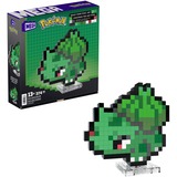 Mattel MEGA Pokémon Bisasam Bauspielzeug-Set für Sammler, Konstruktionsspielzeug 374 Teile